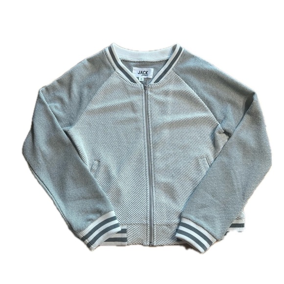 Jack by BB Dakota Jackets & Blazers - Jack by BB Dakota Gray Bomber Jacket